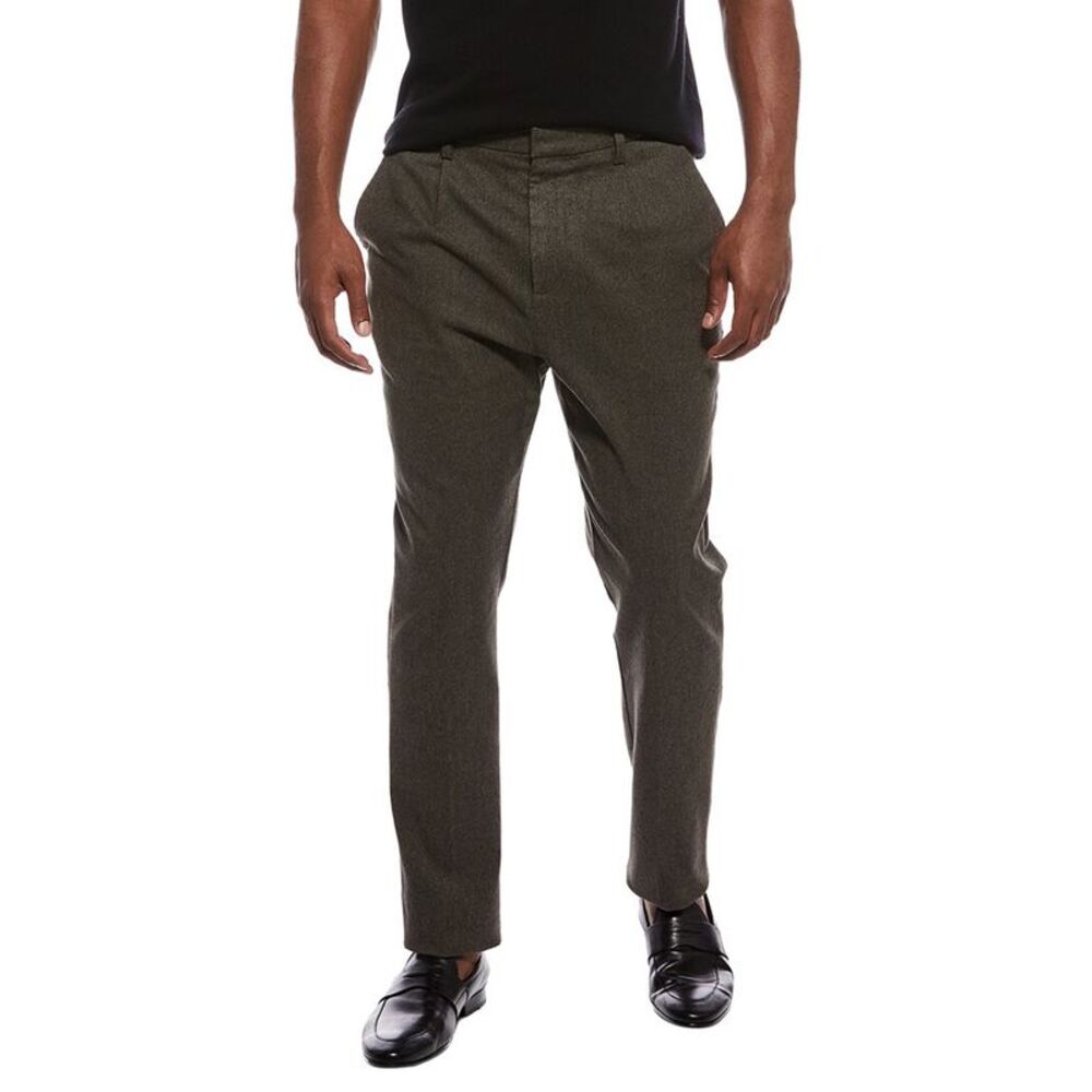 The Normal Brand Mens  Stretch Suiting Trouser, Green